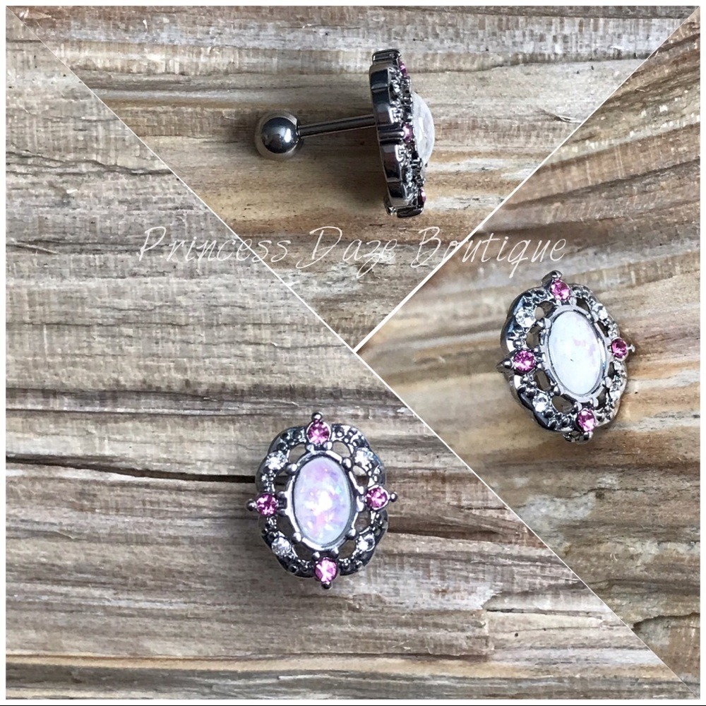 Vintage Opal Cartilage‎ / Tragus Earring